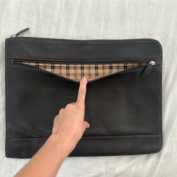 LEVENGER Leather Briefolio - Picture 4 of 7